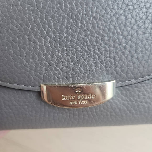 KATE SPADE Mulberry Street Callie Trifold Wallet Grey - Picture 6 of 6